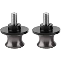 Yctze Carrete de brazo oscilante para motocicleta- 2 piezas 8 mm Soporte trasero de motocicleta CNC Brazo oscilante Moto…